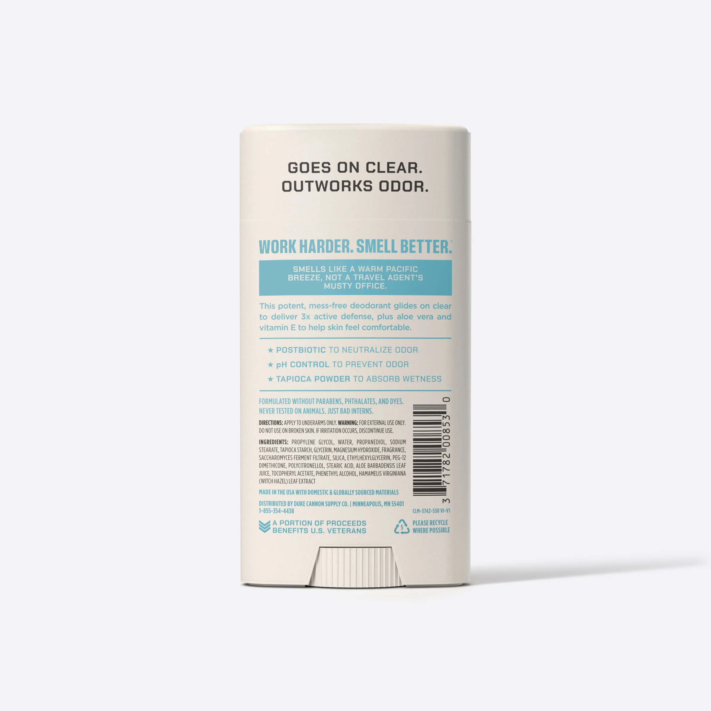 Air Defense Active Deodorant - Midway | Aluminum Free - Image 3