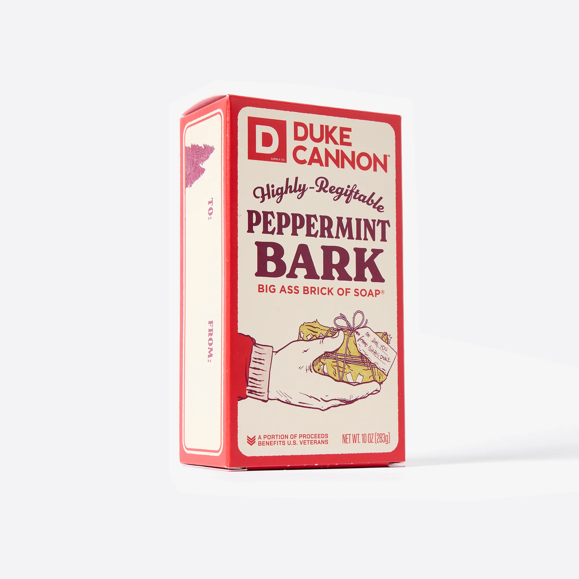 Highly Regiftable Peppermint Bark Soap - Image 3