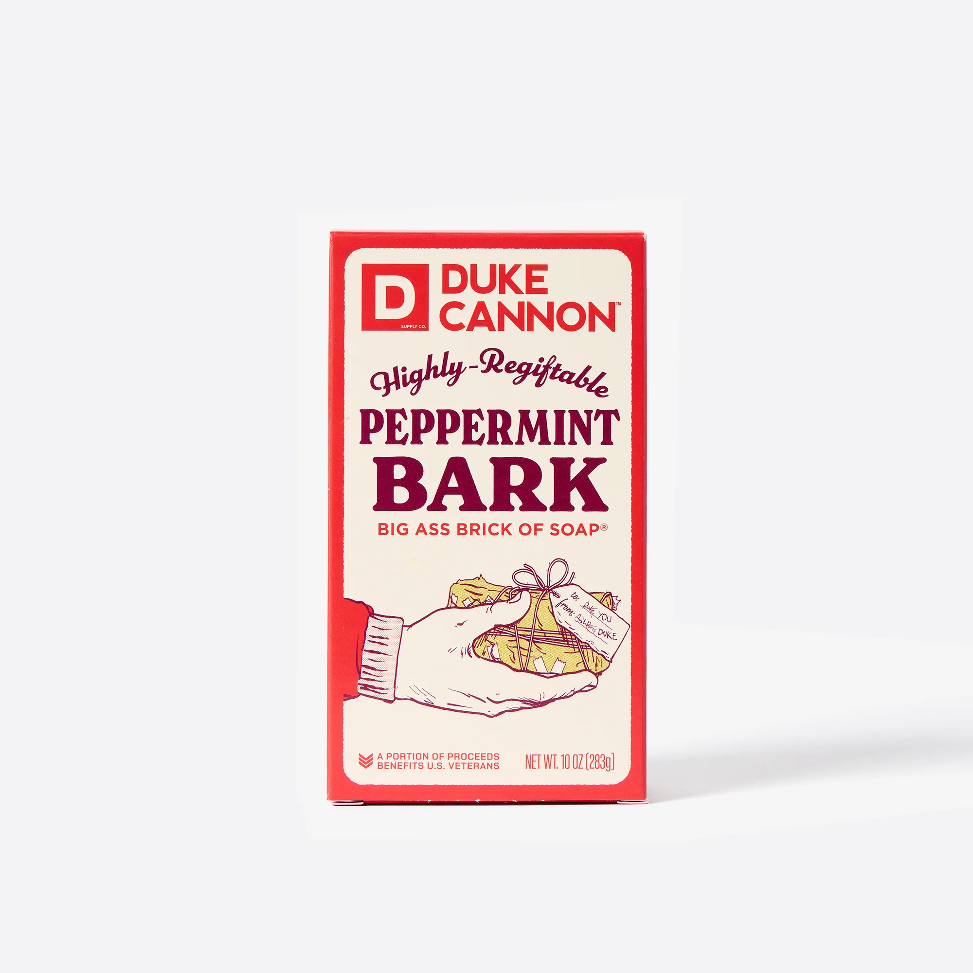 Highly Regiftable Peppermint Bark Soap - Image 5